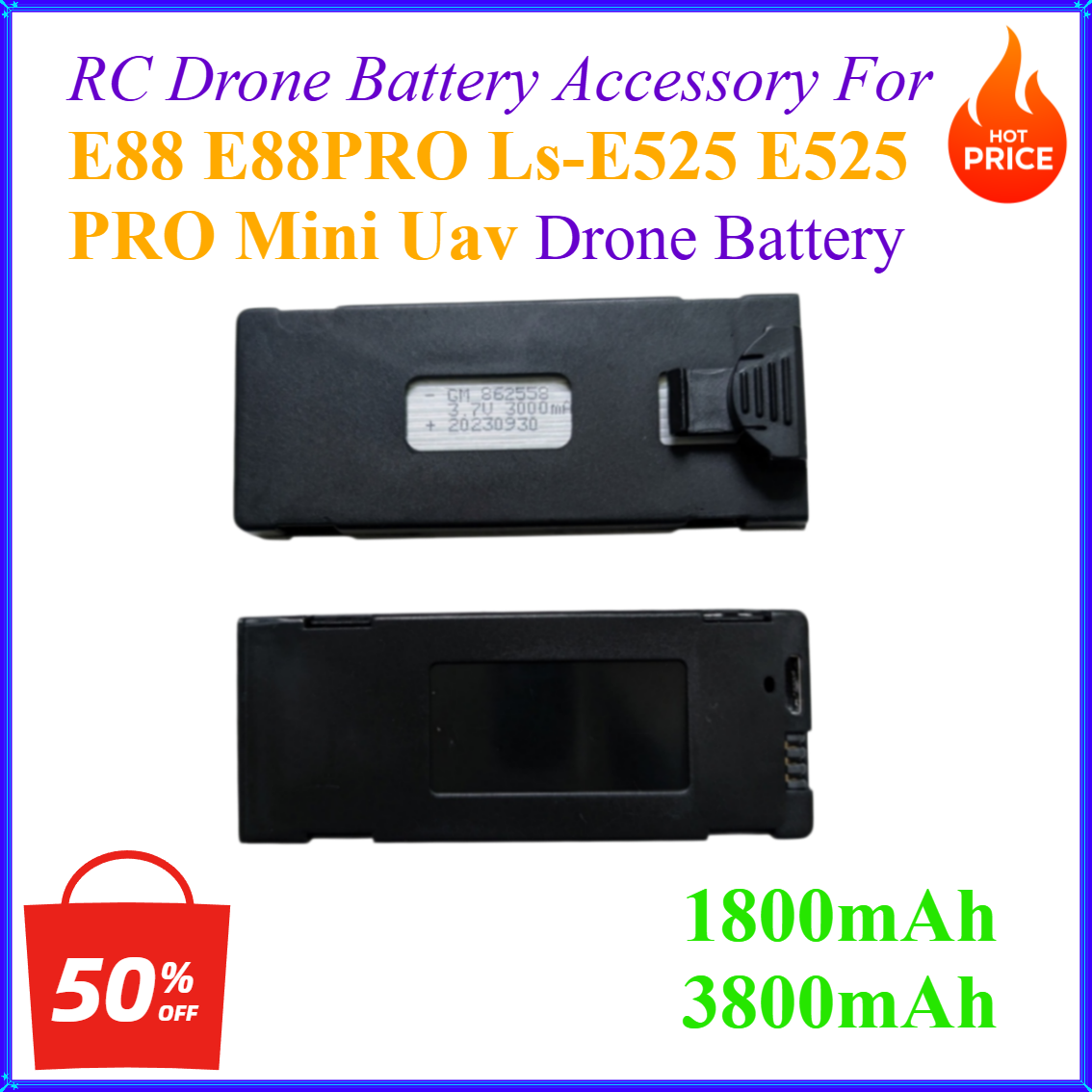 Drone Zll Rc - 3.7V 1800mAh 3800mAh RC Drone Battery