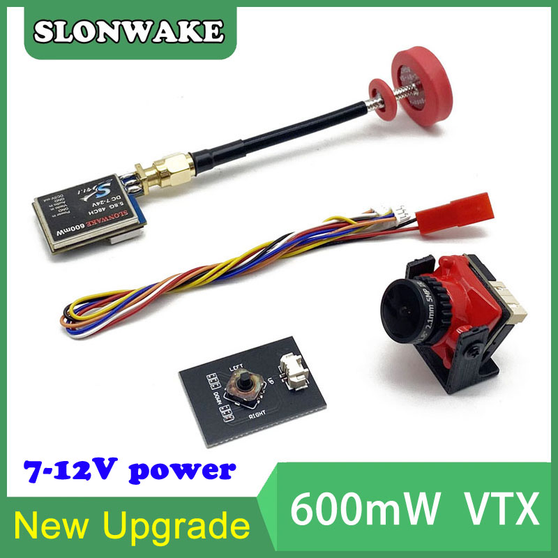 Drone Rc Transmitter And Receiver - 5.8G 48CH 600mW adjustable VTX-CAM FPV