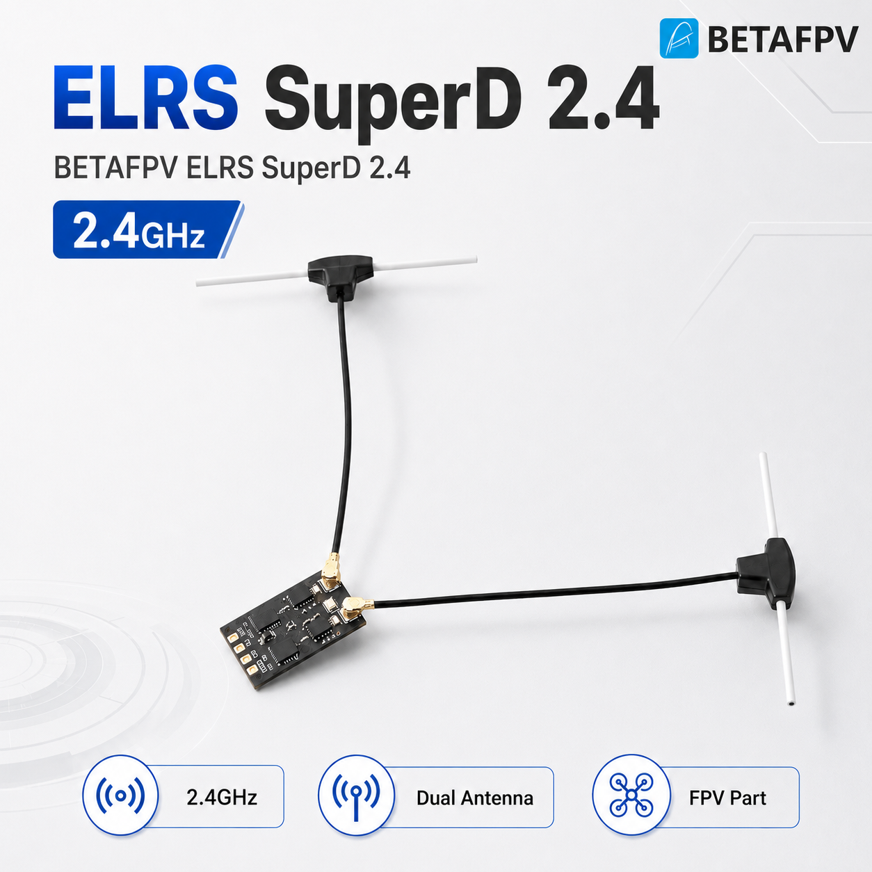 Receiver Rc Drone - BETAFPV ELRS Receiver 915MHz For FPV