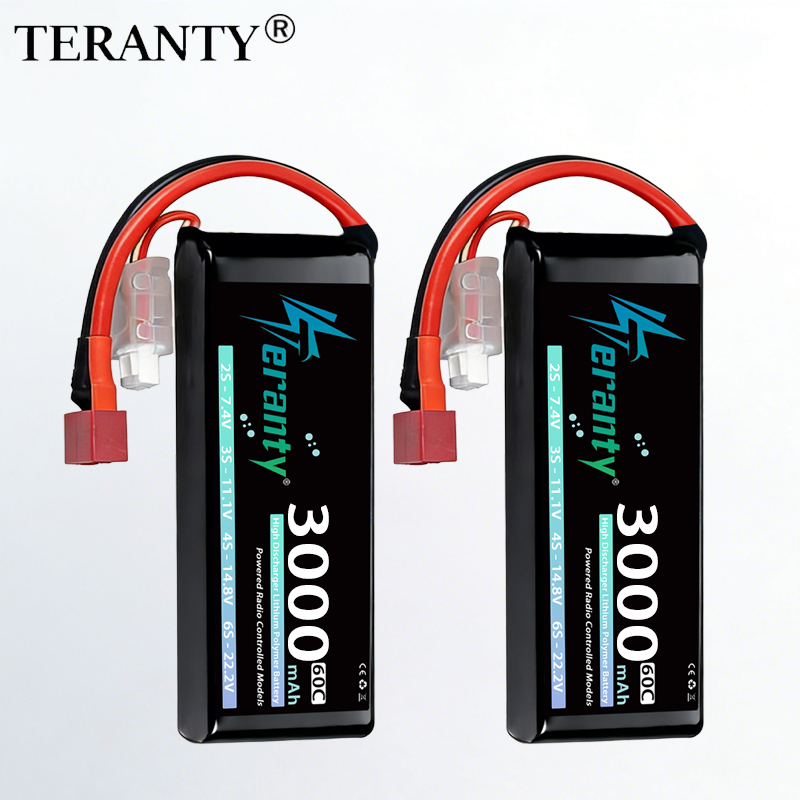 Drone Rc Board - TERANTY 2S 3000mAh Lipo Battery 7.4V