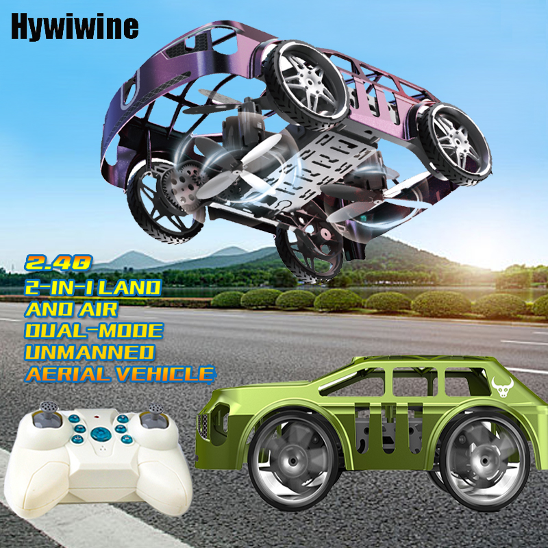 Rc Drone And Flying Car - RC Drone 2 In 1 Air-Ground