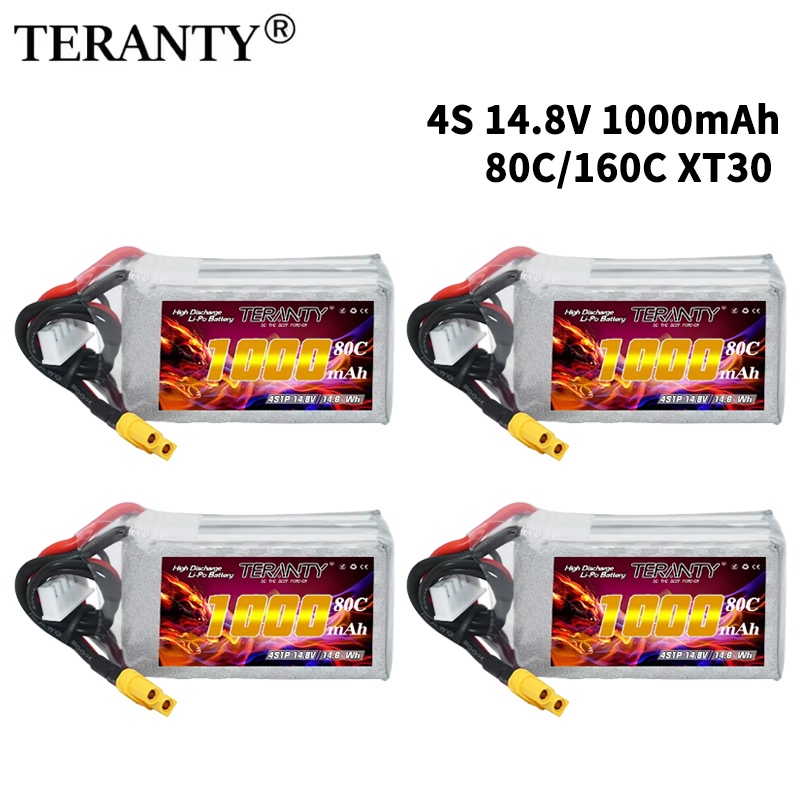 Drone Rc Board - TERANTY 4S 1000mAh 14.8V 80C/160C Lipo