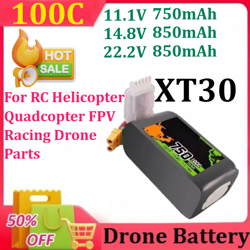 Drone Zll Rc - New 11.1/14.8/22.2V Lipo Battery 750/850mAh 3S