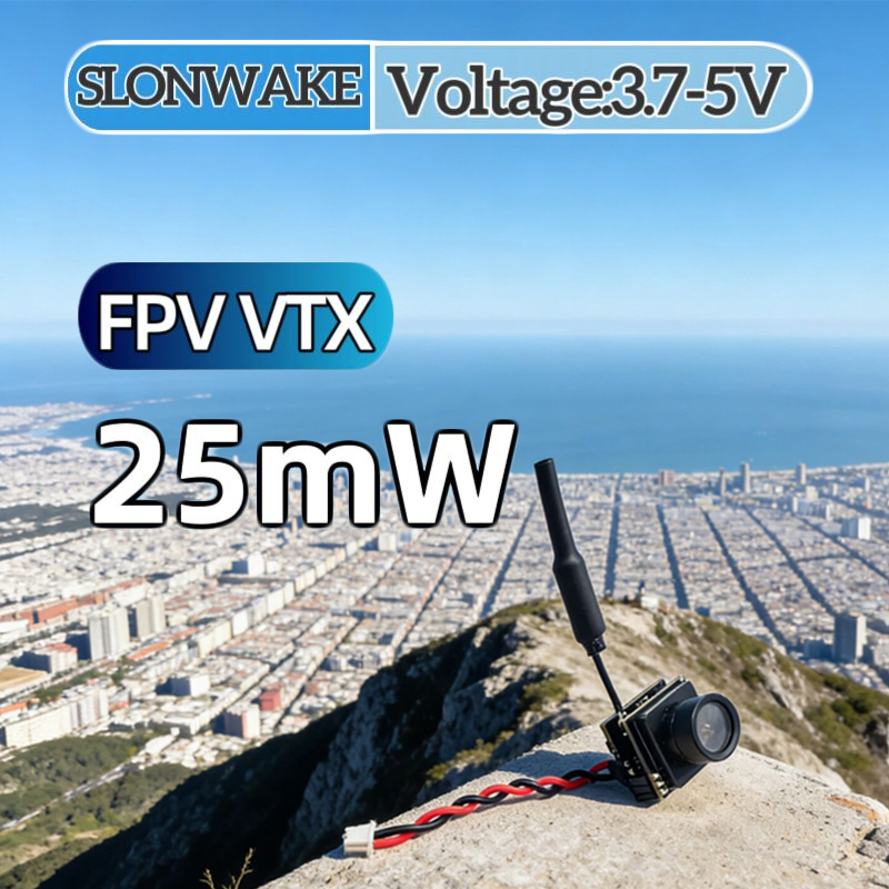 Drone Rc1 - SLONWAKE FPV 25mW power simulation VTX