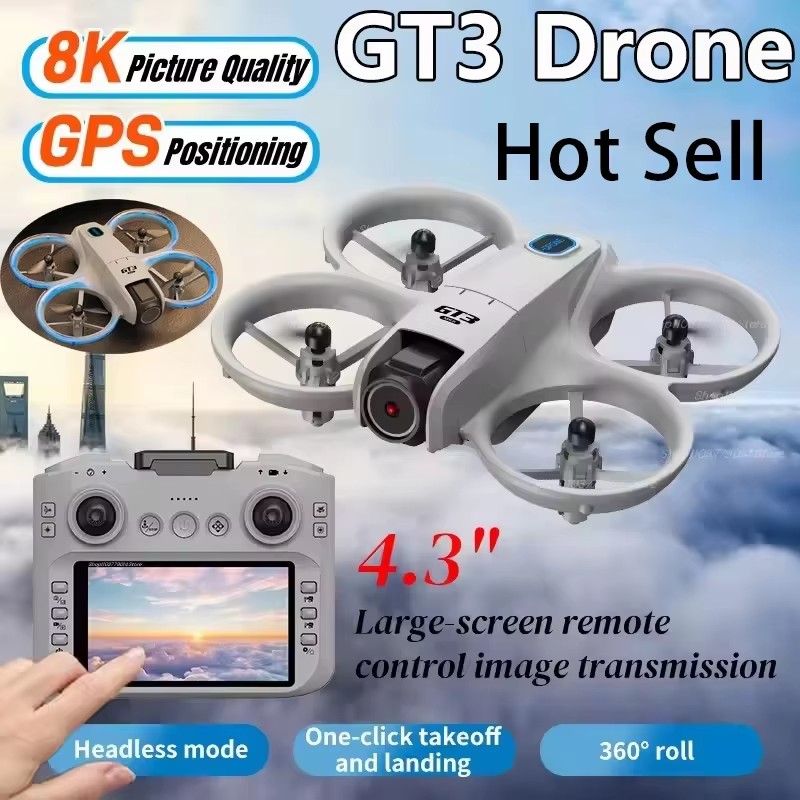 Drone Gt3 Rc - Original NEW GT3 Drone 8K GPS