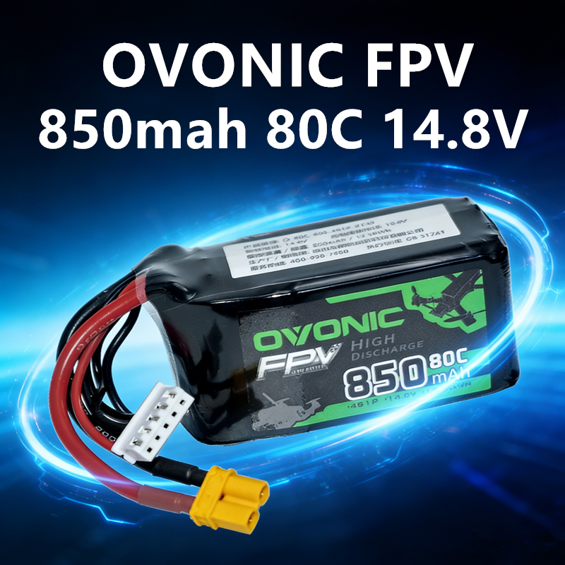 Drone Zll Rc - OVONIC 4S 14.8V 850mAh 80C LiPo