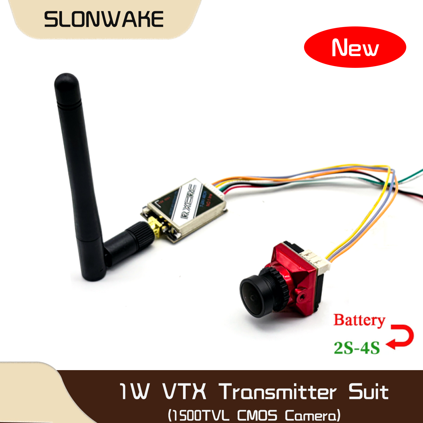 Drone Rc Transmitter And Receiver - SLONWAKE 5.8G 48CH 1W VTX 100/200/400/1000mW
