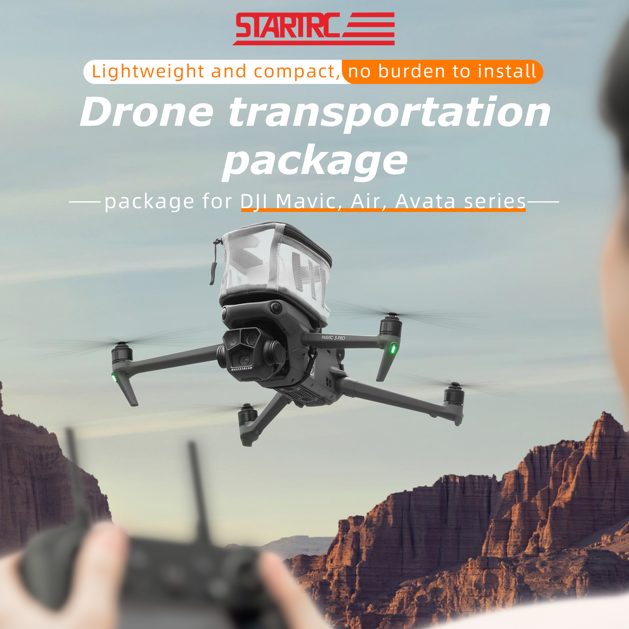 Drone Rcfpvpro - Drone Air Delivery Bag for DJI