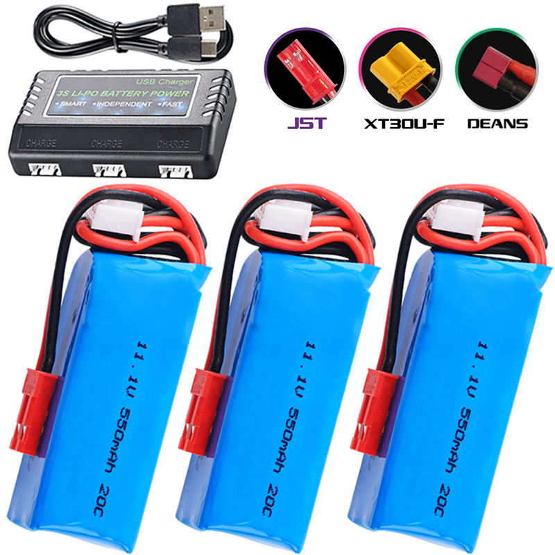 Drone Zll Rc - 11.1V 550mAh Lipo Battery For RC