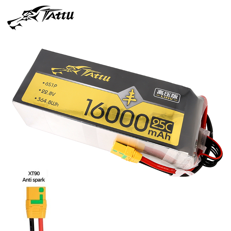 Drone Zll Rc - Upgrade TATTU 16000mAh 25C 22.8V LiPo