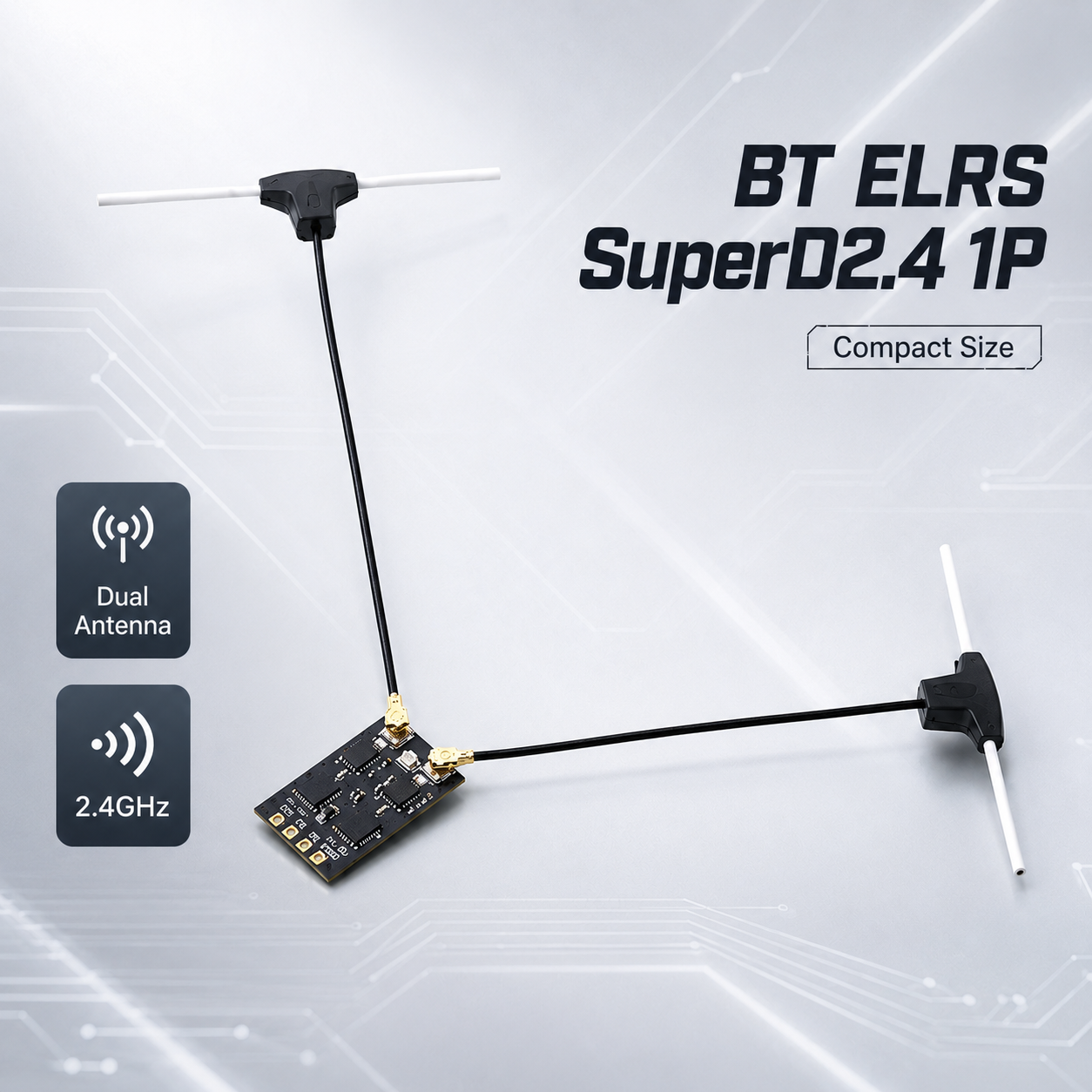 Fpv Antenna Receiver - BETAFPV SuperD ELRS Receiver 2.4GHz True