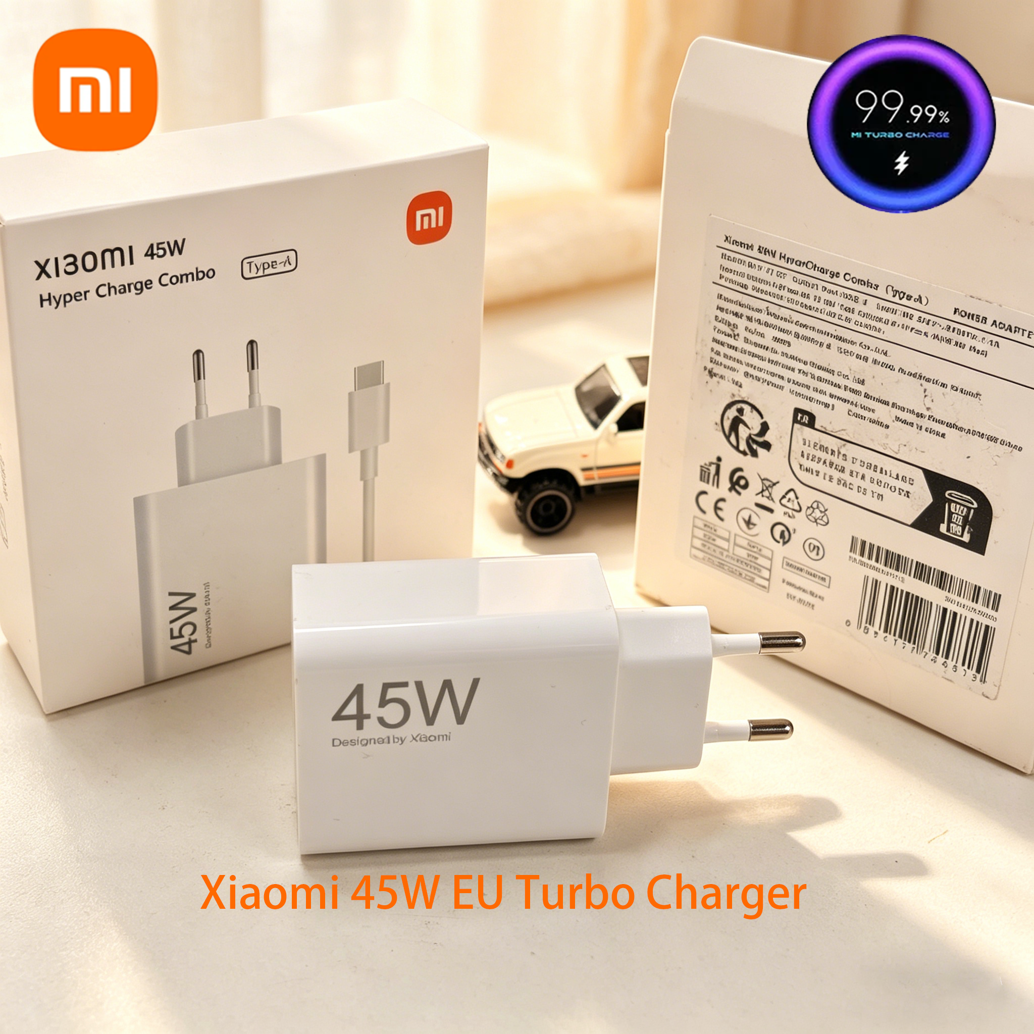 Drone Xiaomi Rc - Xiaomi EU Charger Turbo 45W Charge