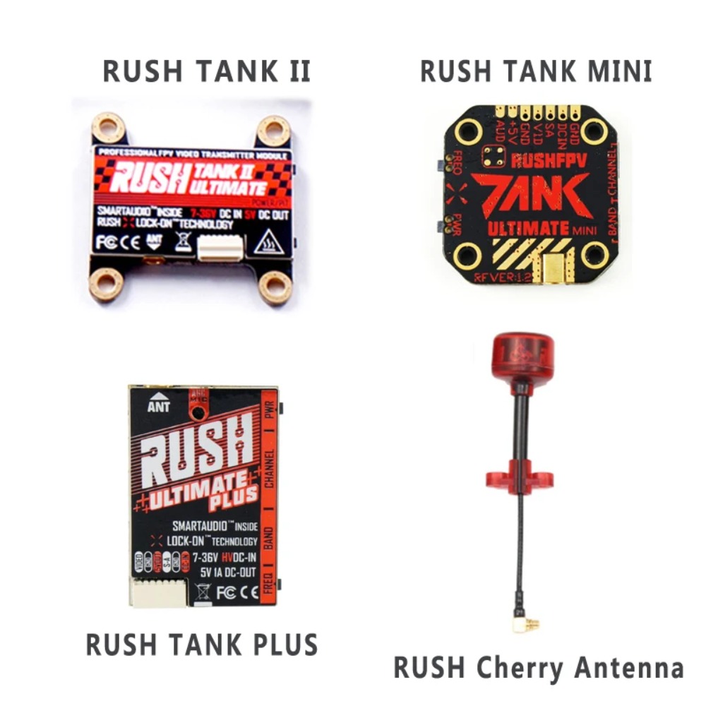 Fpv Antenna Receiver - RUSH TANK Ultimate II/Mini/ PLUS/solo VTX