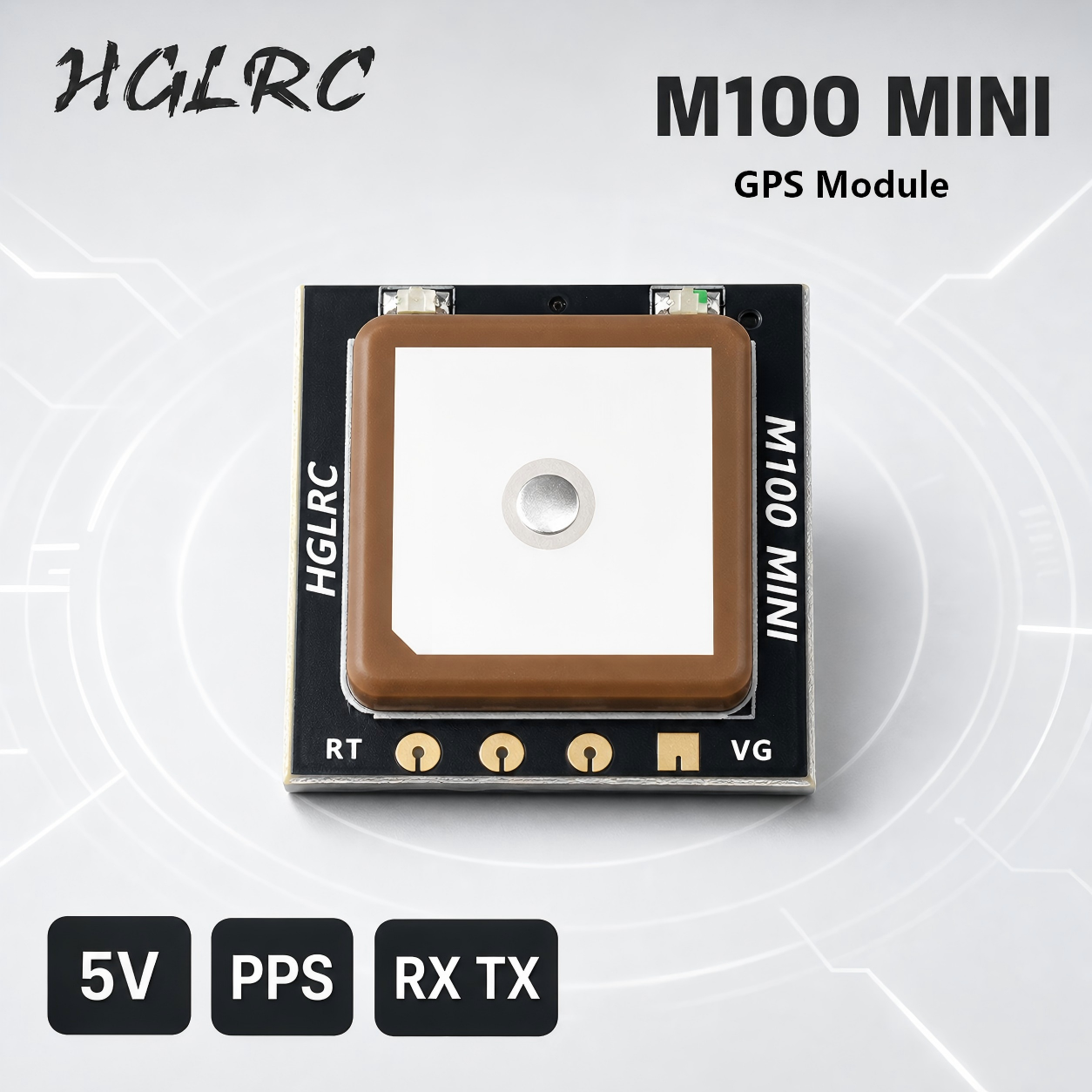 Fpv Antenna Receiver - HGLRC M100 MINI GPS Module M10