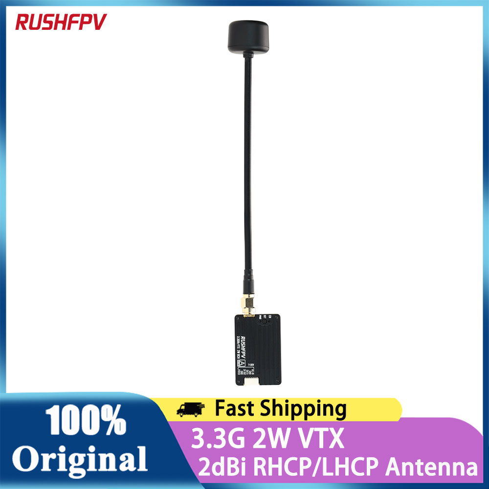 - Remote Control (Rc) Drone - RUSHFPV 3.3G 2W VTX Video Transmitter