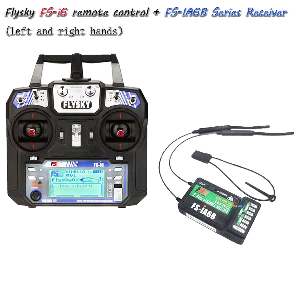 Drone Rc Transmitter And Receiver - FS-i6 6CH 2.4GHz AFHDS 2A Radio