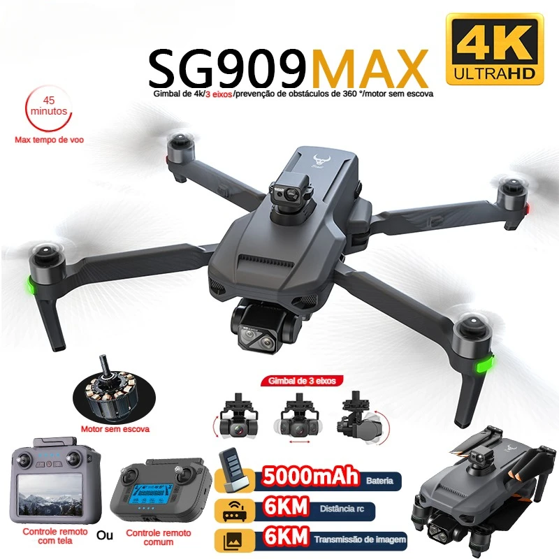 Drone Zll Rc - ZLL SG909 SG909MAX Professional Drone With