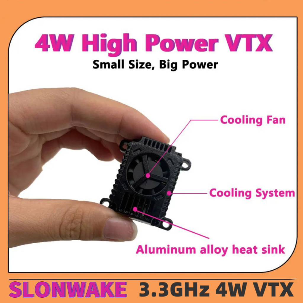 SLONWAKE FPV 3.3G 16CH 4000mW  - Drone Rc1 ulasan dan harga