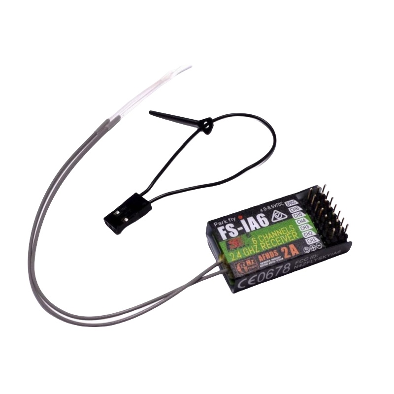 Flysky FS-IA6 Receiver 6CH Dua - Fpv Antenna Receiver ulasan dan harga