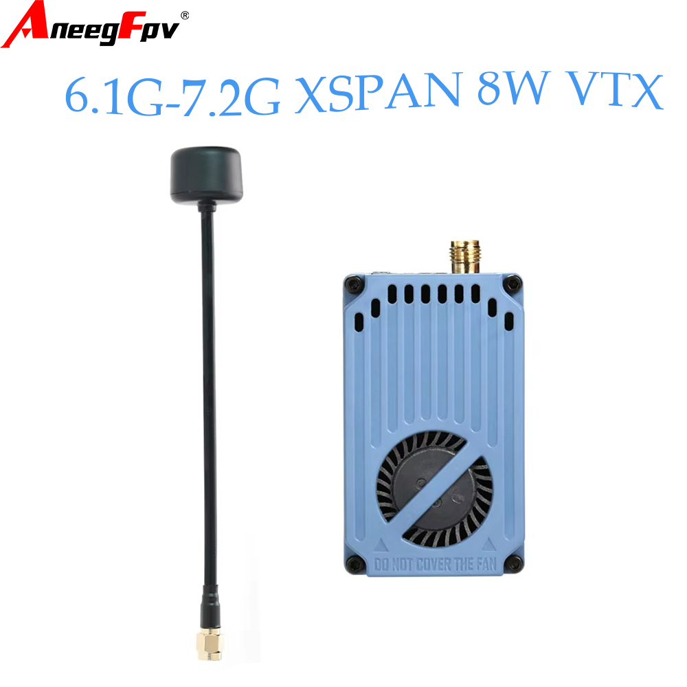 RUSHFPV 6.1‑7.2G 8W X61728 VTX - Drone Rc Transmitter And Receiver ulasan dan harga