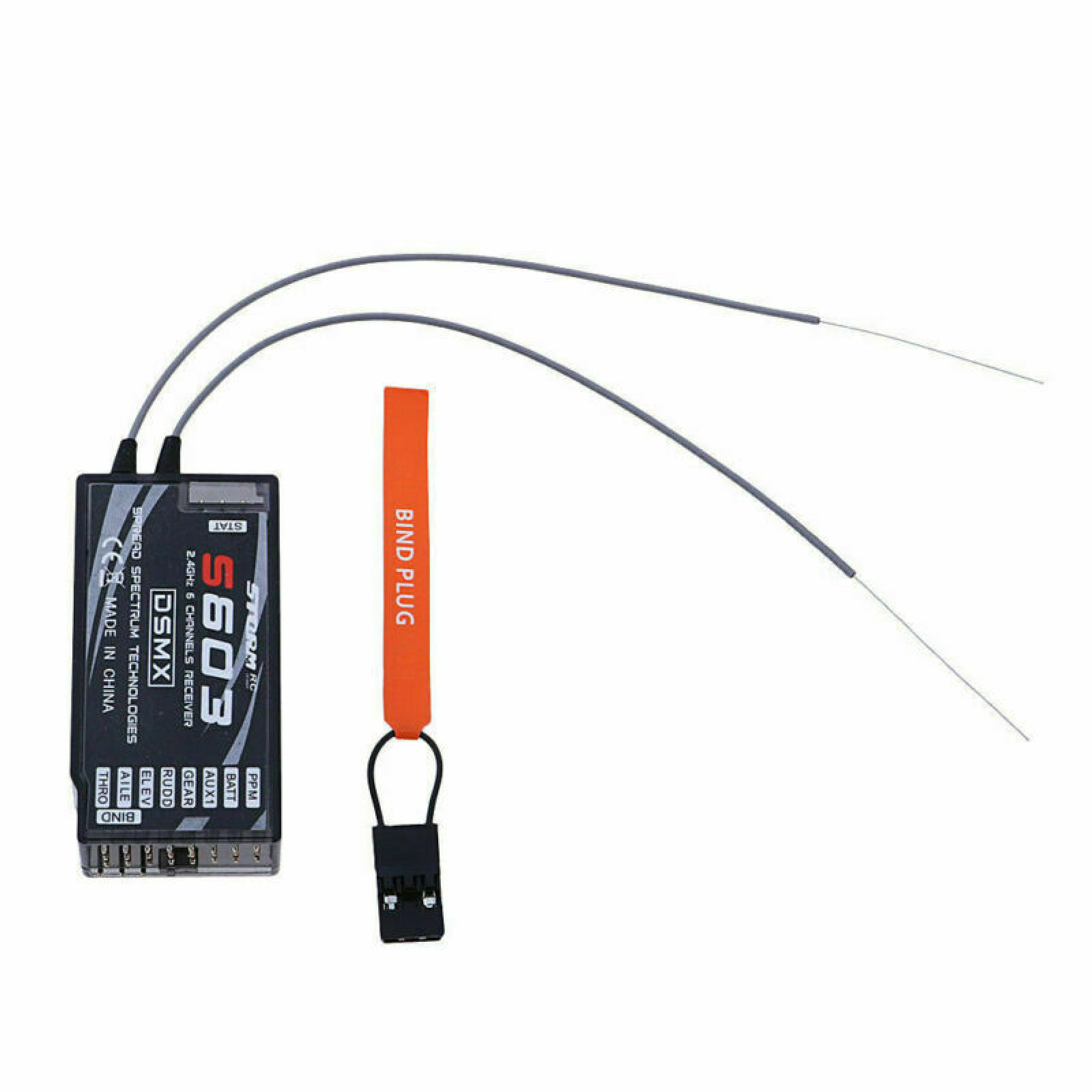 6CH 2.4GHz PPM S603 Receiver w - Drone Rc Transmitter And Receiver ulasan dan harga
