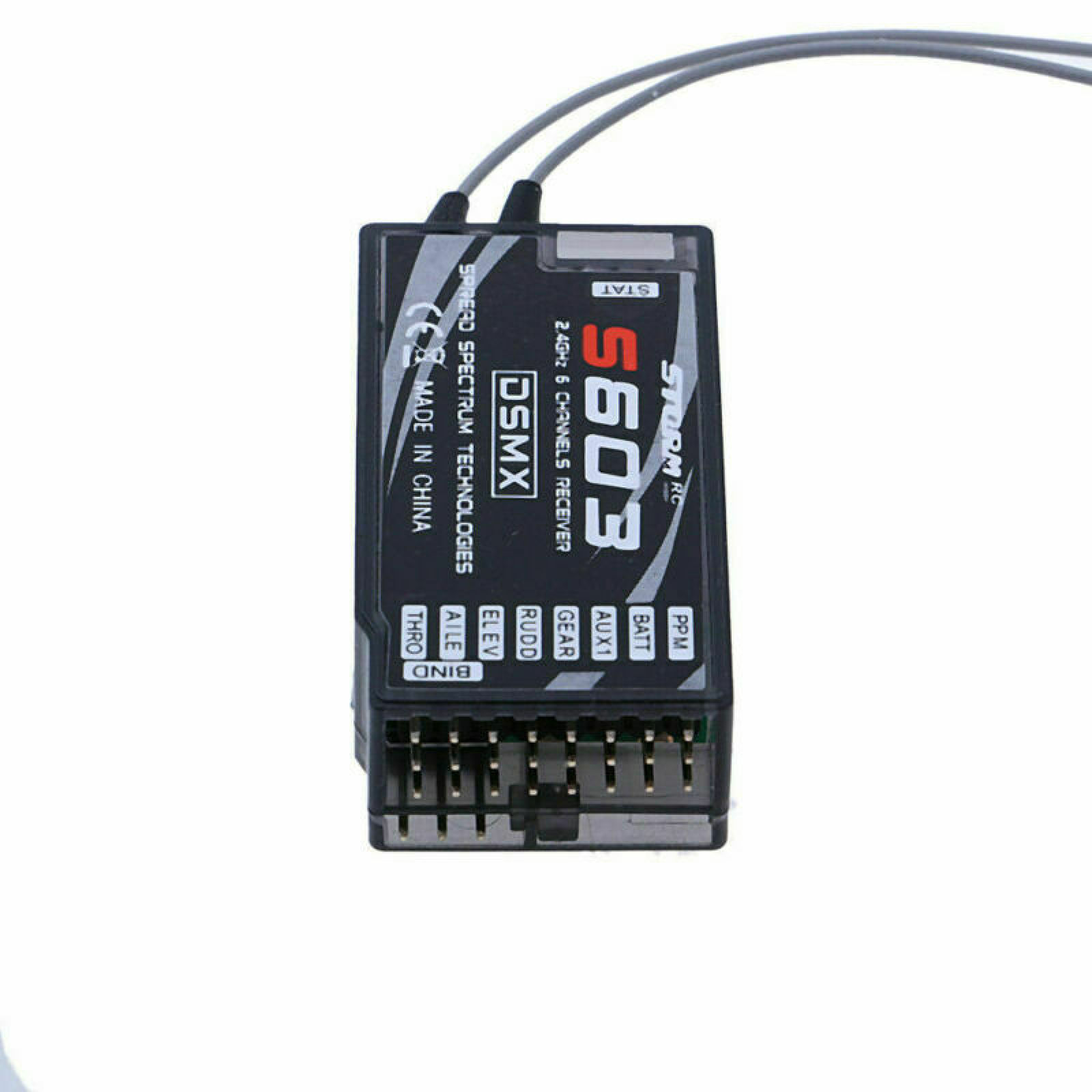 6CH 2.4GHz PPM S603 Receiver w - Drone Rc Transmitter And Receiver ulasan dan harga