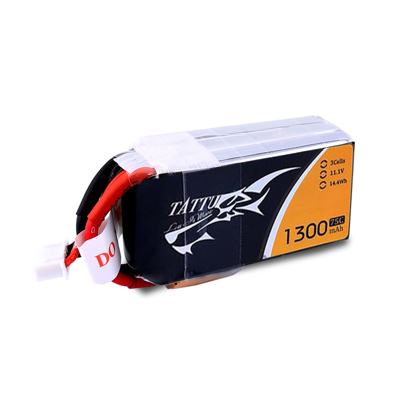TATTU 3S 11.1V 1300mAh 75C LiP - Drone Zll Rc ulasan dan harga