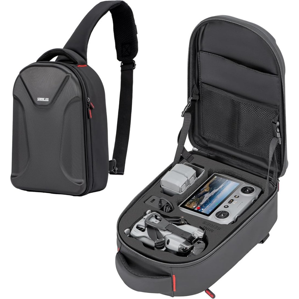 Waterproof Hard Carrying Backp - Drone Dji Rc Mini 3 Pro ulasan dan harga