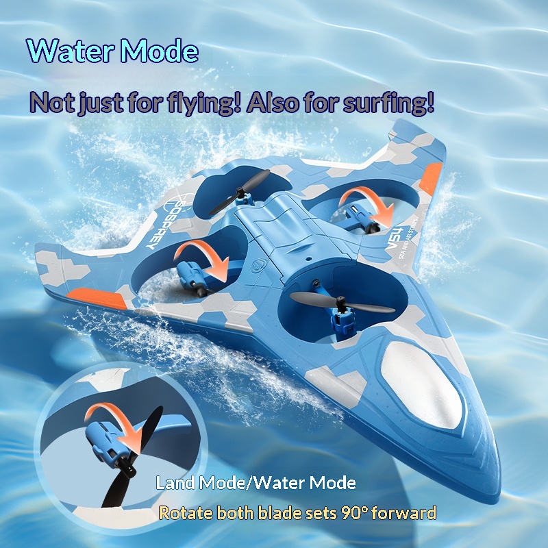 Sosprey 3 In 1 Sea Land Air Rc - Rc Drone And Flying Car ulasan dan harga
