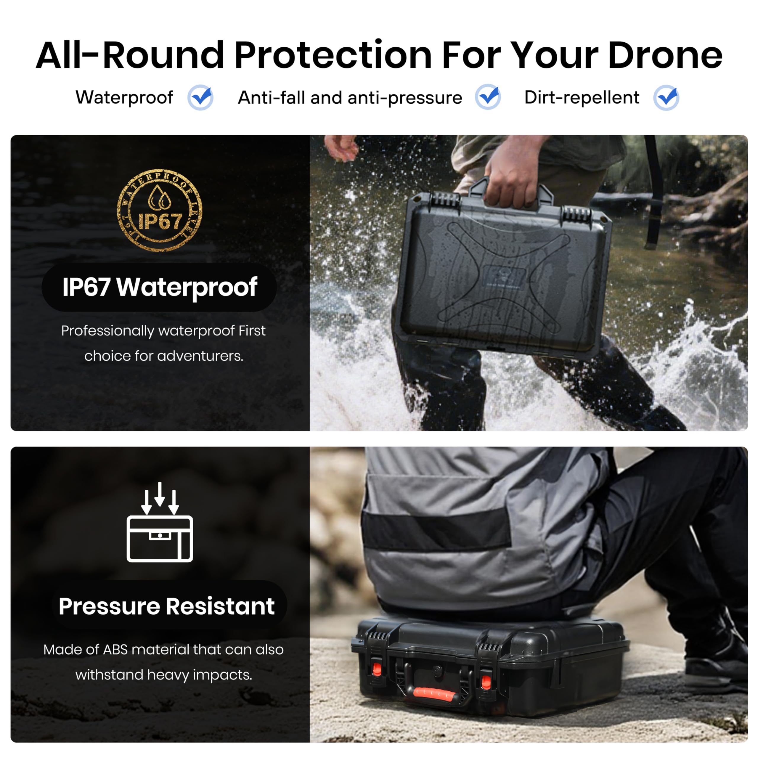 STARTRC PHOTO Waterproof Hard  - Drone Dji Rc Mini 3 Pro ulasan dan harga