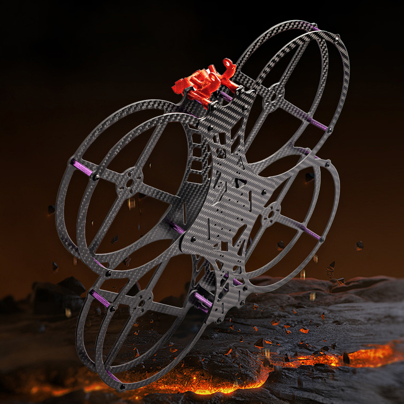 Flyroun 5 Inch Carbon Fiber FP - Drone Frame 5 Inch ulasan dan harga