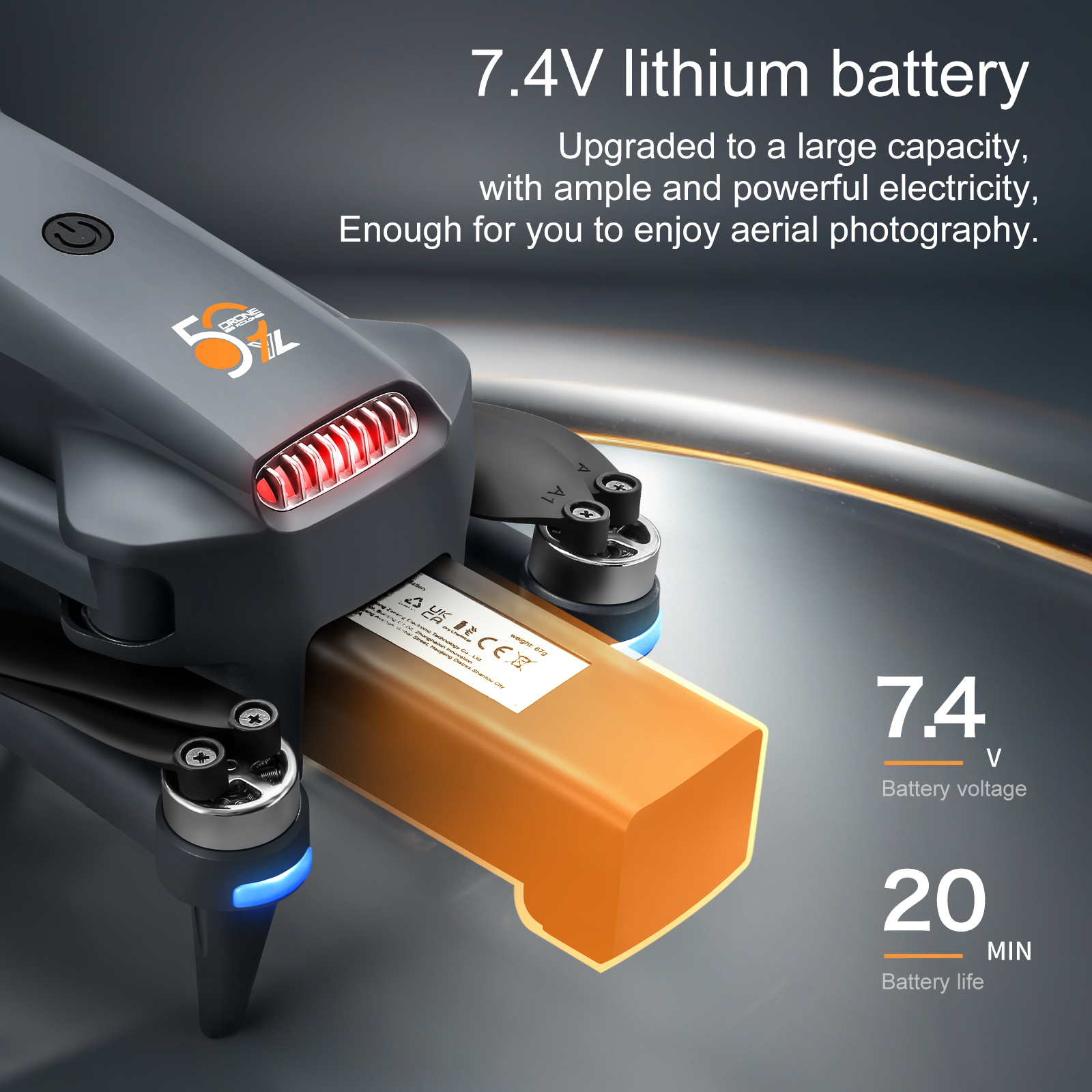 Original YL059 Drone Battery B - Drone Xiaomi Rc ulasan dan harga