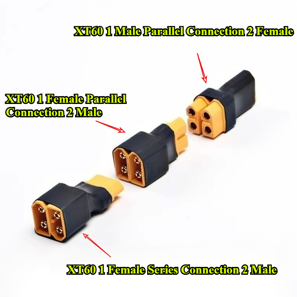 2Pcs XT60 XT30 T Plug Parallel - Drone Rc Not Connected ulasan dan harga