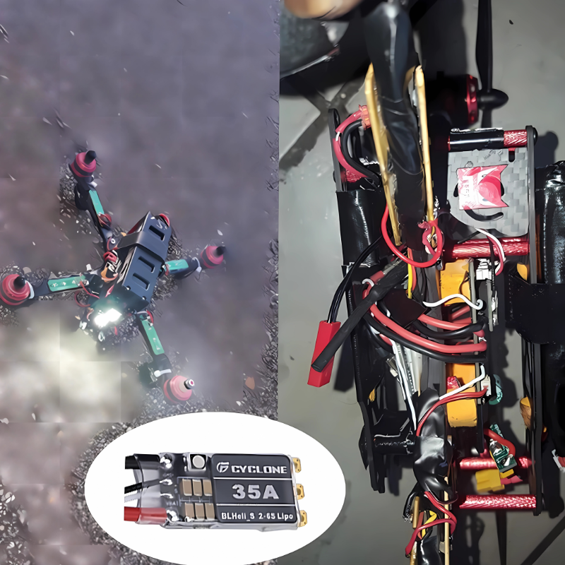 Cyclone 35A BLHeli_S ESC - Hig - Drone Rc1 ulasan dan harga