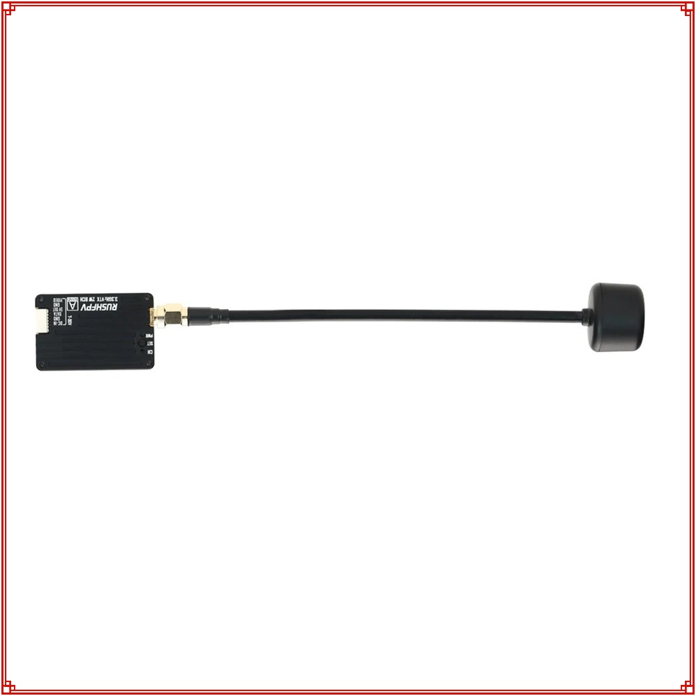 2026 New RUSHFPV 3.3G 2W VTX T - Drone Rc Transmitter And Receiver ulasan dan harga