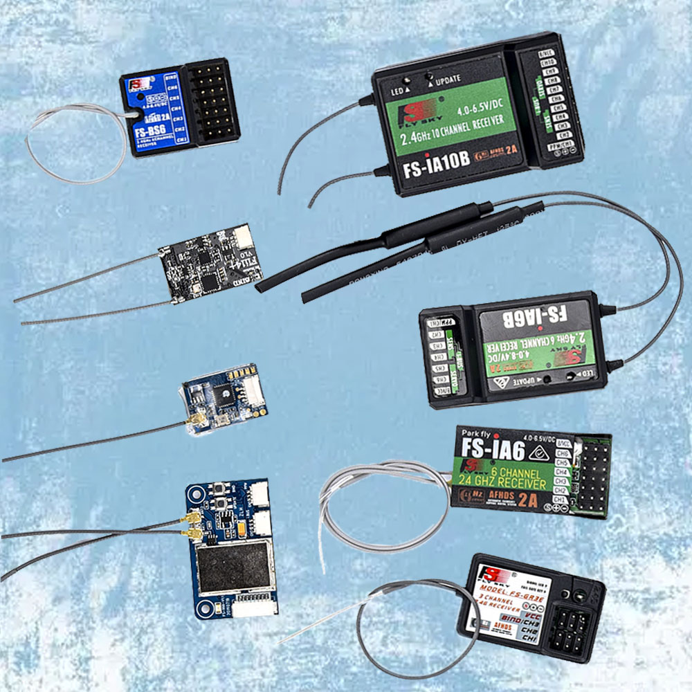 Flysky RC Receiver FS-IA6 IA6B - Drone Rc1 ulasan dan harga