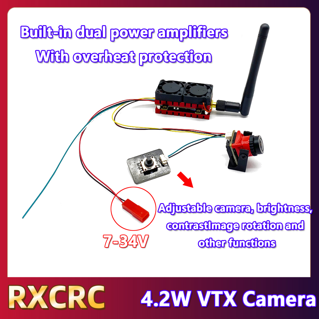 RXCRC 5.8G 48CH 4.2W High Powe - Drone Rc1 ulasan dan harga