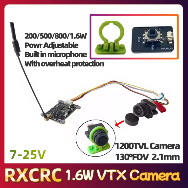 RXCRC 5.8G Module 48CH 1.6W VT - Drone Rc1 ulasan dan harga