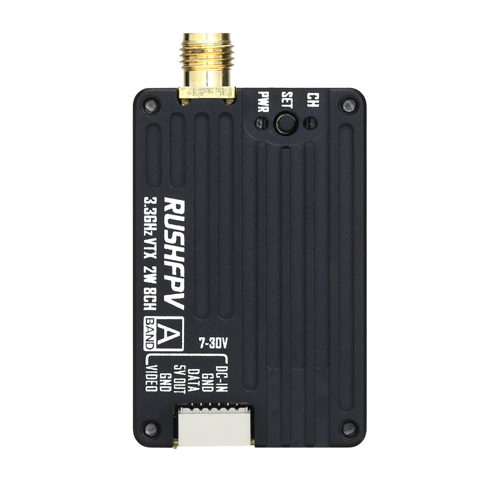 RUSHFPV 3.3G 2W VTX Transmitte - Drone Rc Transmitter And Receiver ulasan dan harga