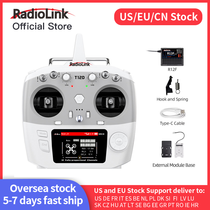 Radiolink T12D ELRS 12 Channel - Drone Rc Transmitter And Receiver ulasan dan harga