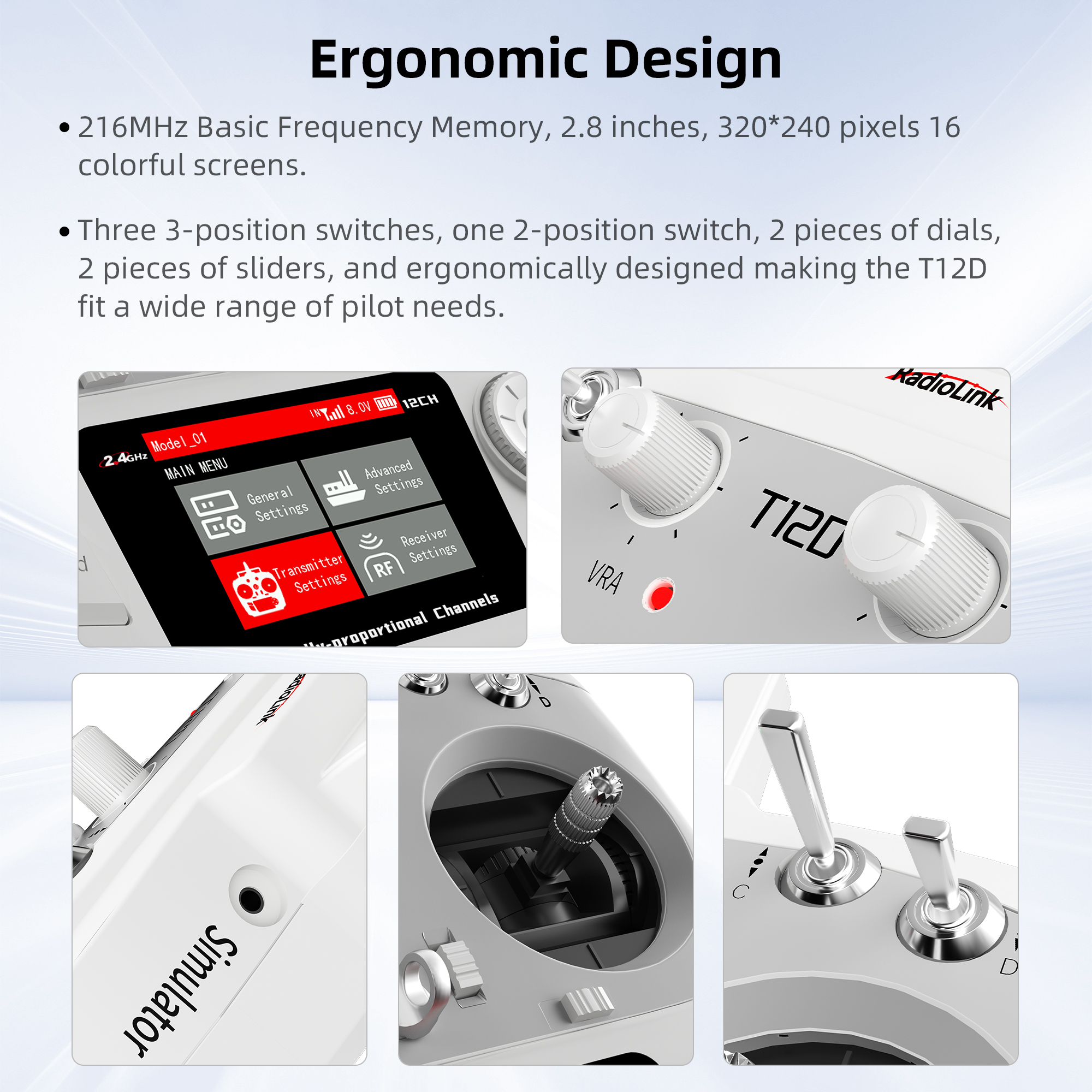 Radiolink T12D ELRS 12 Channel - Drone Rc Transmitter And Receiver ulasan dan harga