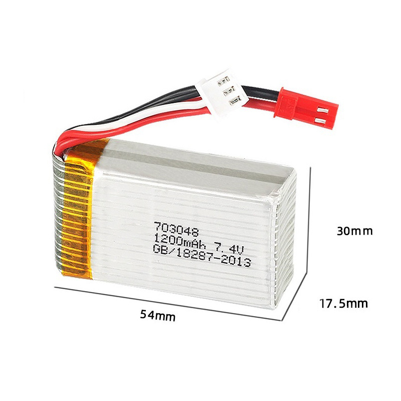 Lipo Battery 2S 7.4V 1200mAh 7 - Drone Rc Board ulasan dan harga