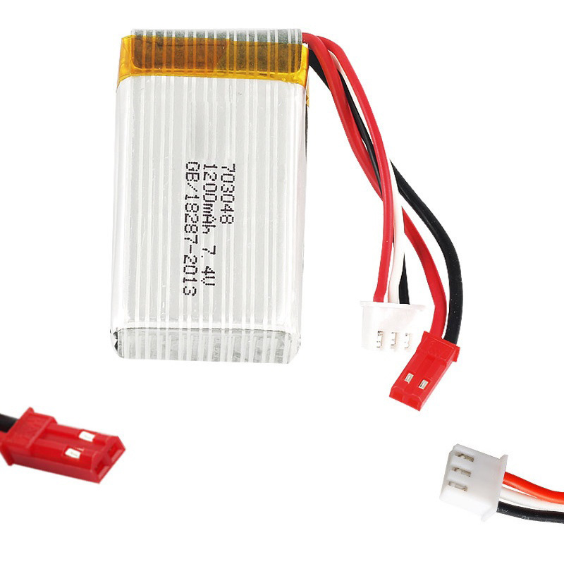 Lipo Battery 2S 7.4V 1200mAh 7 - Drone Rc Board ulasan dan harga