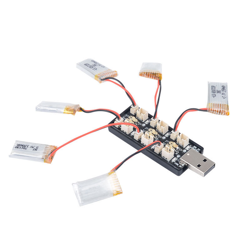 6CH USB 1S LiPo/LiHv 3.7V/4.2V - Drone Rc Board ulasan dan harga