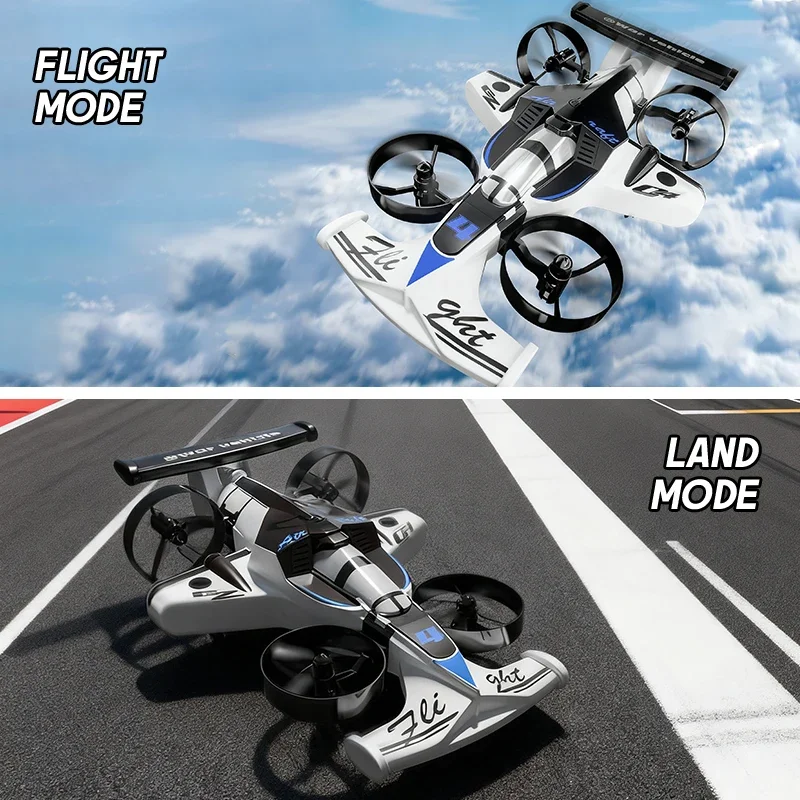 Land-air Dual Mode 6ch Rc Dron - Rc Drone And Flying Car ulasan dan harga
