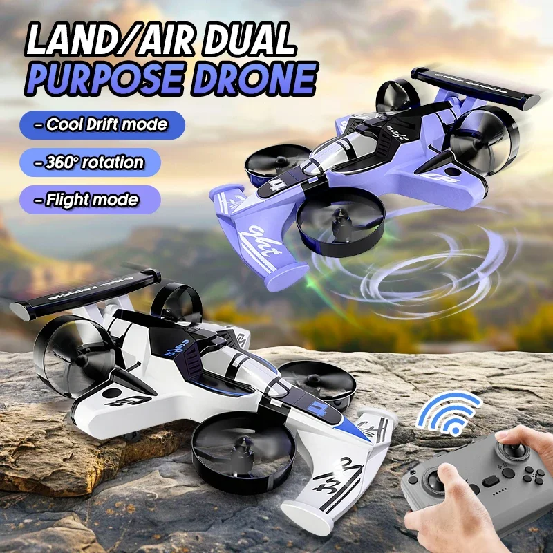 Land-air Dual Mode 6ch Rc Dron - Rc Drone And Flying Car ulasan dan harga