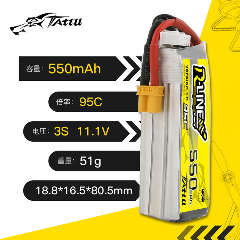 Upgrade TATTU R-LINE 1.0 550mA - Drone Zll Rc ulasan dan harga