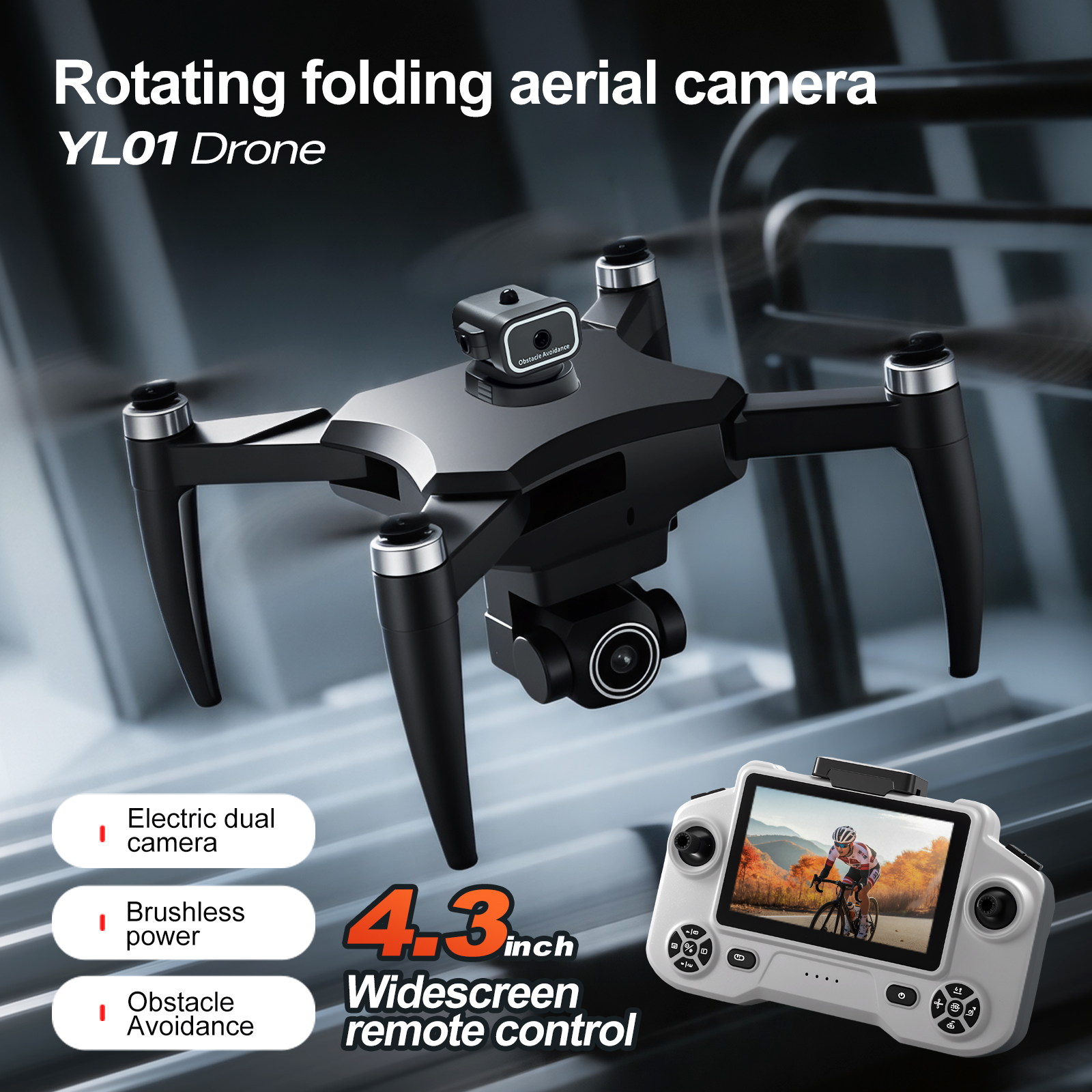YL01 Mini Drone 8K Professiona - Drone Dji Rc Mini 3 Pro ulasan dan harga