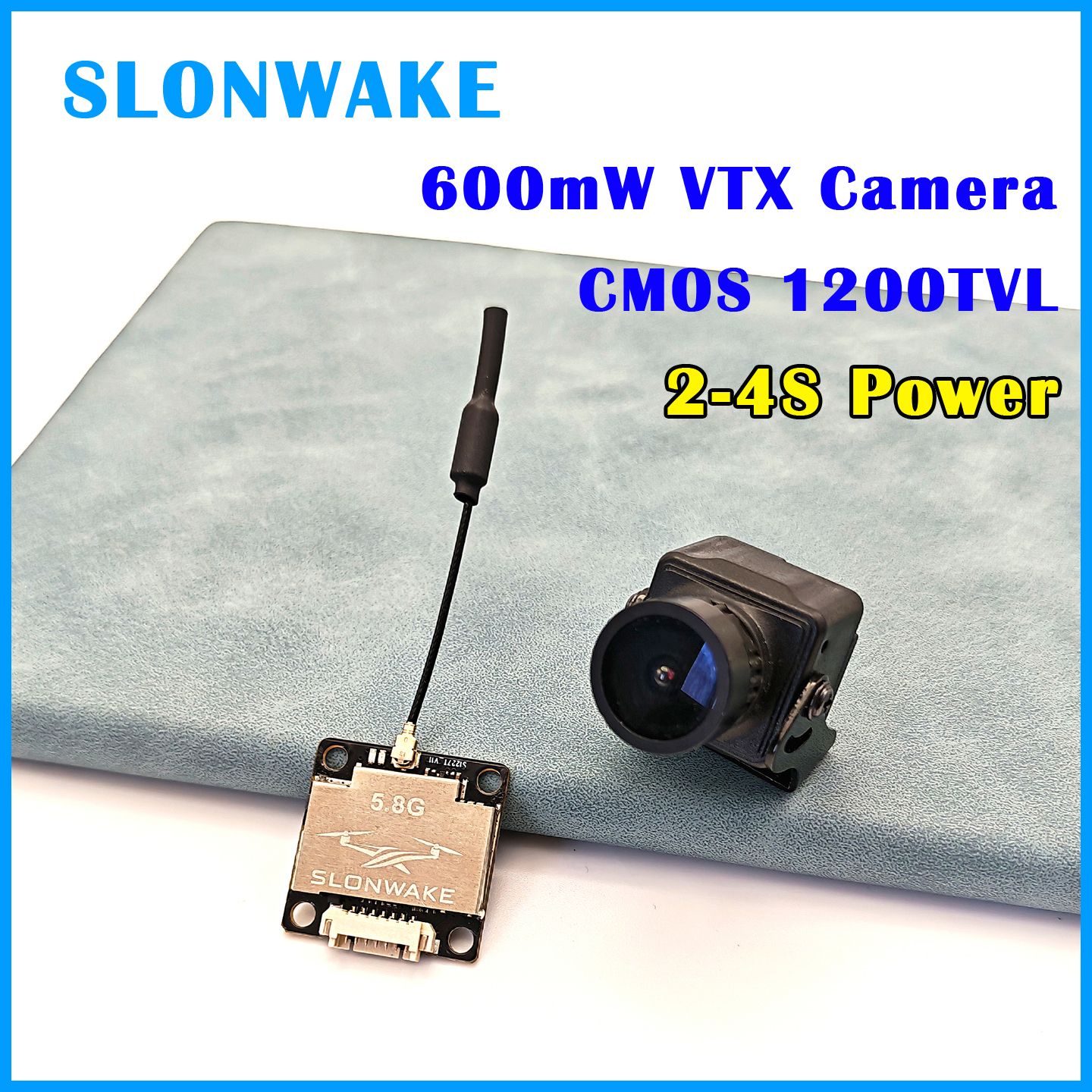SLONWAKE Ready to use 5.8G 48C - Drone Rc Transmitter And Receiver ulasan dan harga