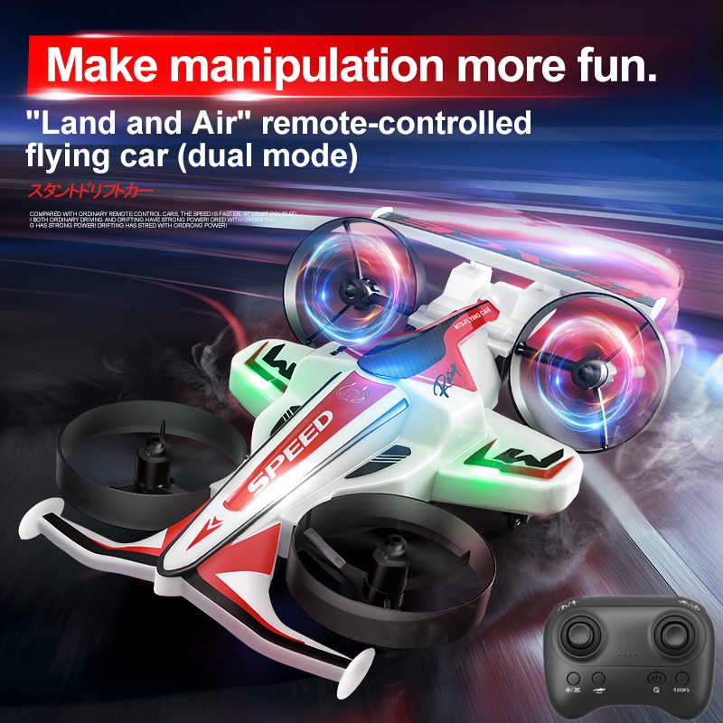 Land Air Dual Mode 2In1 Electr - Rc Drone And Flying Car ulasan dan harga